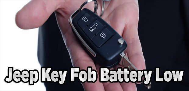 Jeep Key Fob Battery Low
